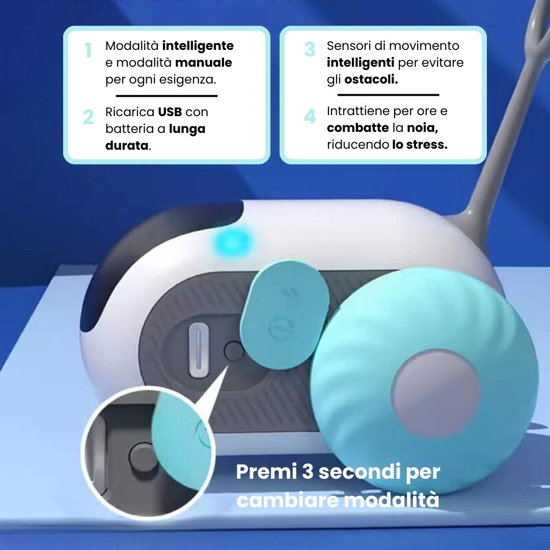 Macchinina Telecomandata per Gatti